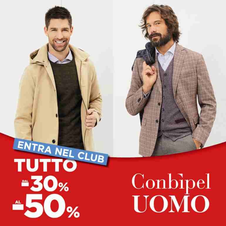 Sconti fino al 50% su tutta la collezione Conbipel, in esclusiva per gli iscritti al club